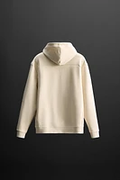 TECHNICAL ZIP SWEATSHIRT
