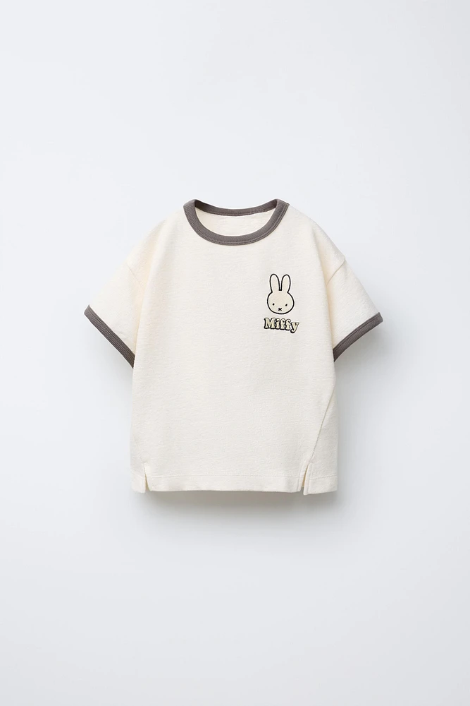 MIFFY © EMBROIDERED T-SHIRT