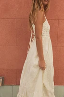 ROBE EN MAILLE MATIÈRES VARIÉES