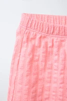TEXTURED SHORTS