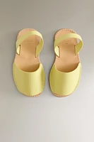 CHILDREN'S LEATHER SANDALS