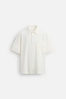 CHEMISE POLO JACQUARD À CARREAUX