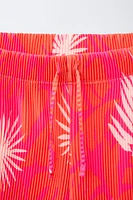 PANTALON PLISSÉ IMPRIMÉ