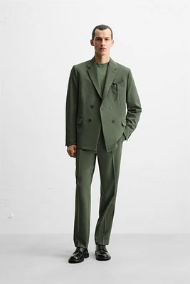 SLIM FIT SUIT PANTS
