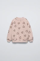 HEART SWEATSHIRT