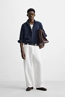 PANTALON PLIS MÉLANGE LYOCELL