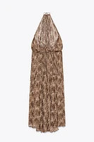 ROBE HALTER ESTAMPÉE ZW COLLECTION