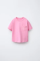 EMBROIDERED POCKET T-SHIRT