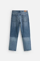 JEAN RELAXED FIT PATCHWORK