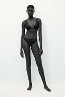 VISCOSE LACE THONG