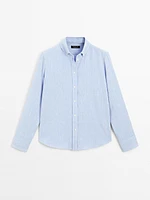 Long sleeve linen shirt