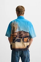 PHOTOGRAPHIC PRINT SHIRT