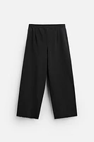 WASHED PLEATED JOGGER PANTS