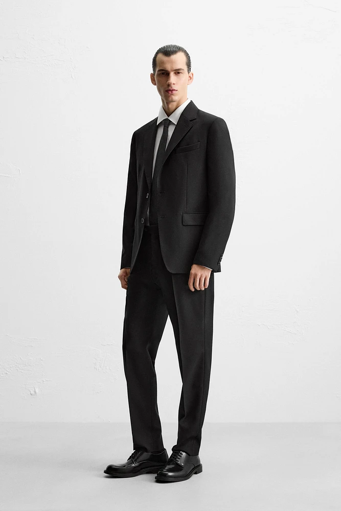 100% WOOL SUIT BLAZER
