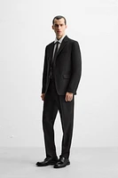100% WOOL SUIT BLAZER