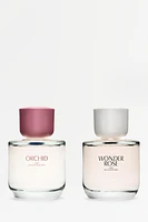 ORCHID + WONDER ROSE EDT 2 X 90 ML (3,04 FL. OZ).