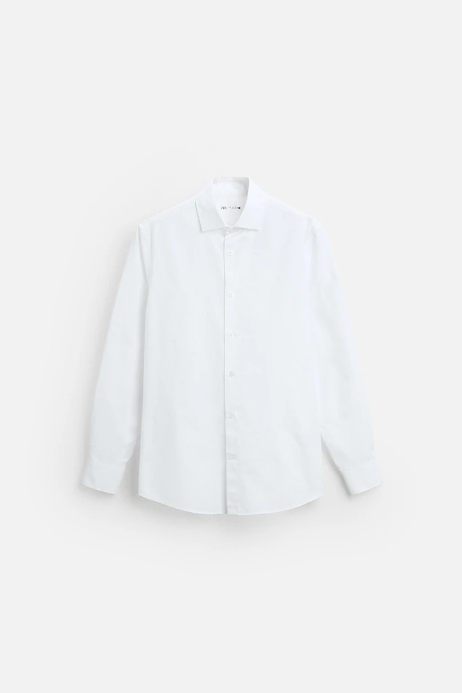 CHEMISE STRUCTURÉE EN COTON