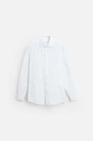 TEXTURED COTTON SHIRT