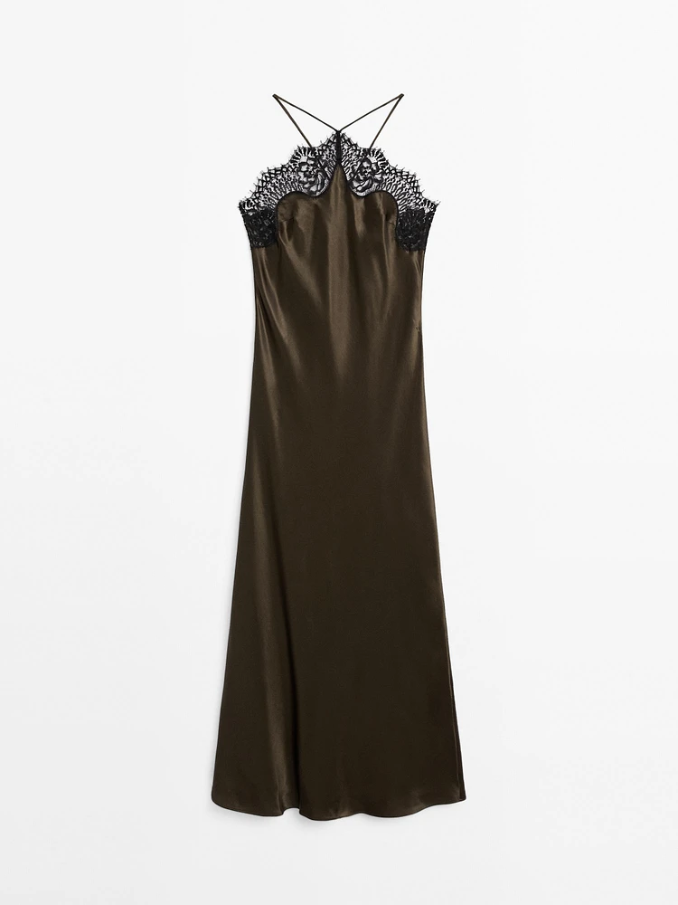 Satin camisole dress - Studio