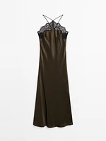 Satin camisole dress - Studio