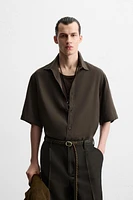 RELAXED FIT FLOWY SHIRT