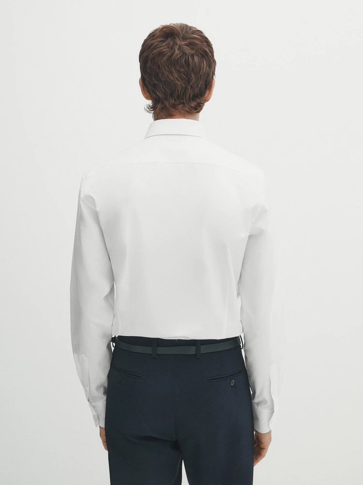 Chemise slim 100 % coton