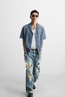 OPEN WEAVE SHIRT
