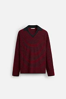 STRIPED KNIT POLO LIMITED EDITION