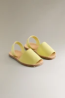 SANDALES ENFANT CUIR