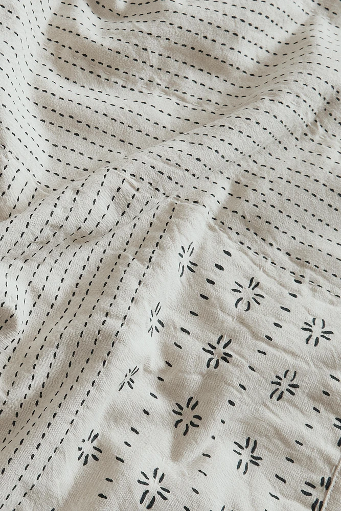 COUVRE-LIT LIN PATCHWORK