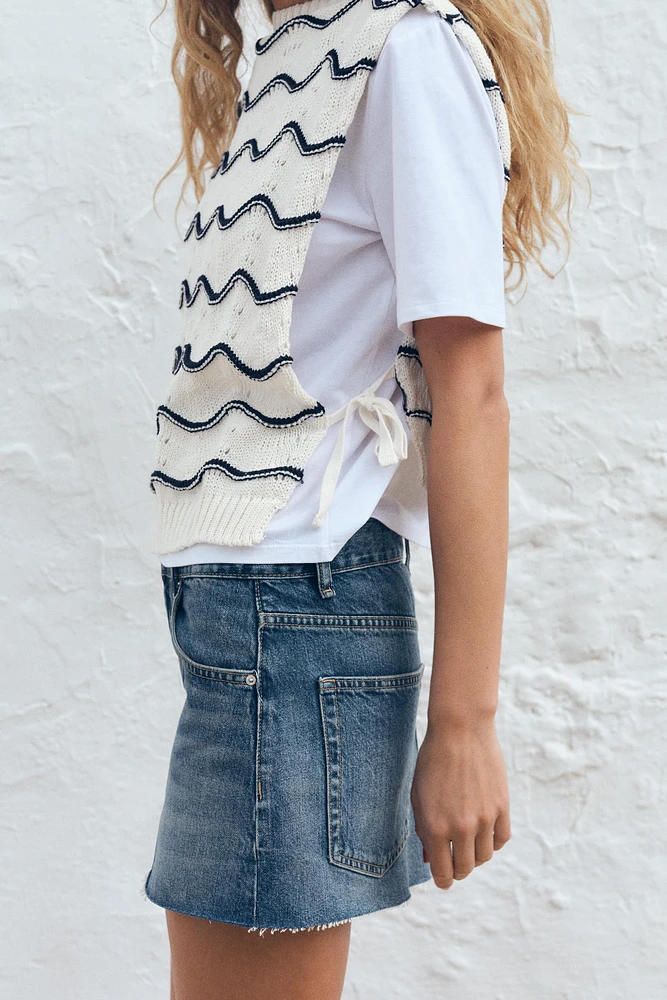 COMBINATION TRICOT VEST