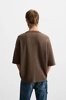 PRINTED KNIT T-SHIRT