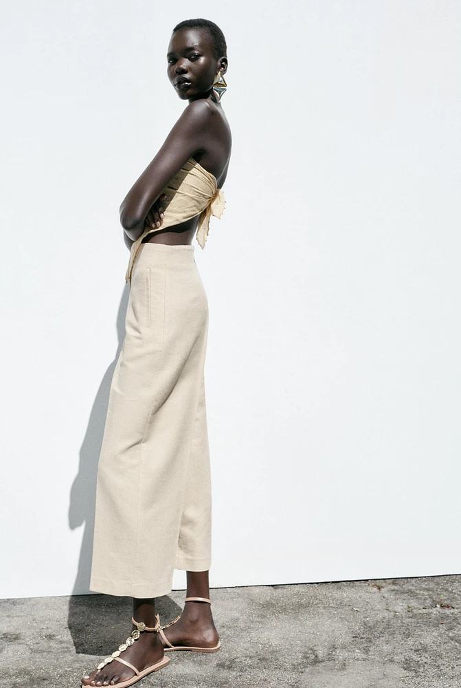 PANTALON DROIT RUSTIQUE