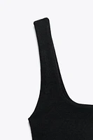 WIDE STRAP TANK TOP