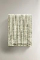 PLAID GAZE DE COTON