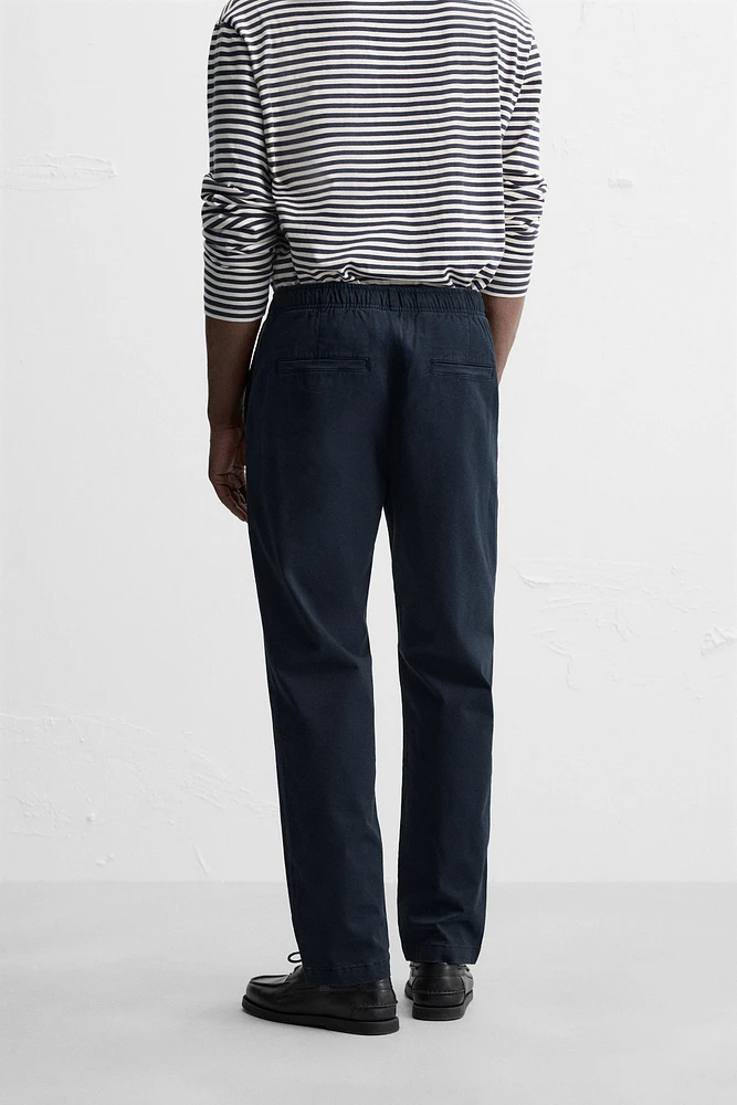 REGULAR FIT JOGGER WAIST PANTS