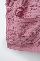 GILET EN MAILLE STRUCTURÉE
