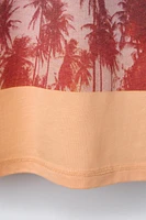 T-SHIRT À IMPRIMÉ PALMIERS