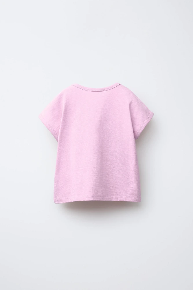 SLUB PLAIN T-SHIRT
