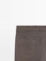 Faux jean léger relaxed fit