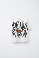 T-SHIRT À IMPRIMÉ GRAFFITI