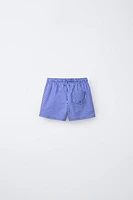1-6 ANS/ BERMUDA DE BAIN EN SEERSUCKER