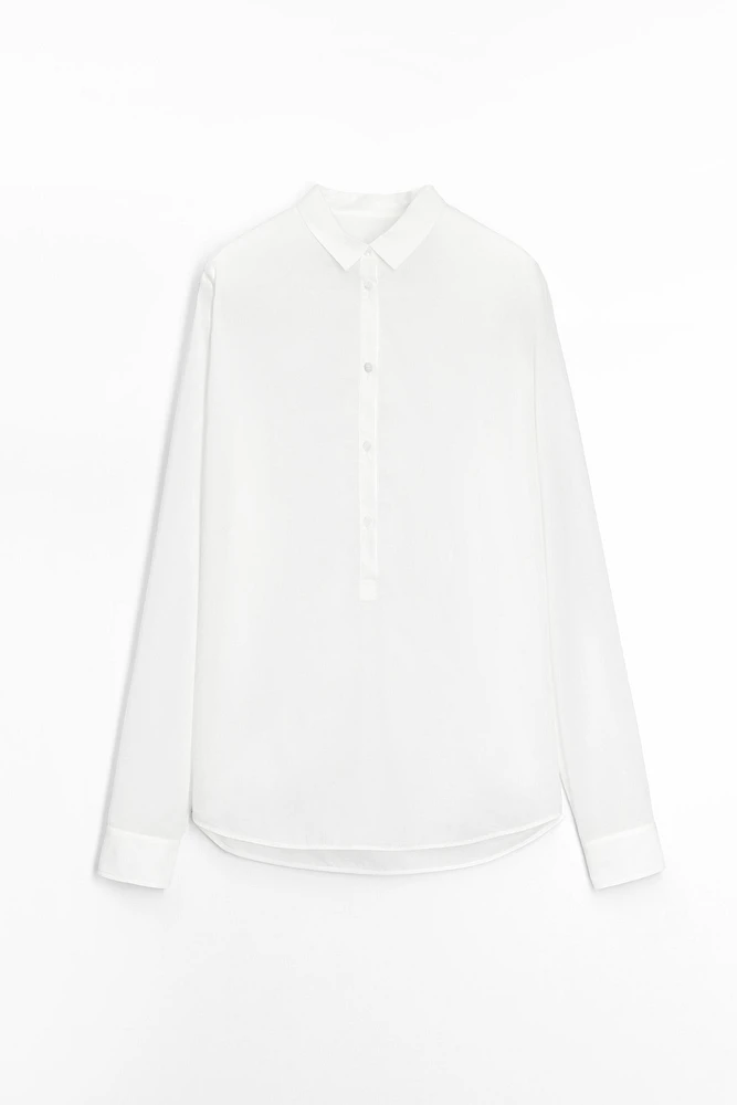 CHEMISE EN COTON 100 % ZW COLLECTION