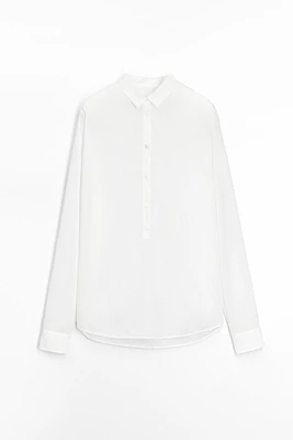 CHEMISE EN COTON 100 % ZW COLLECTION