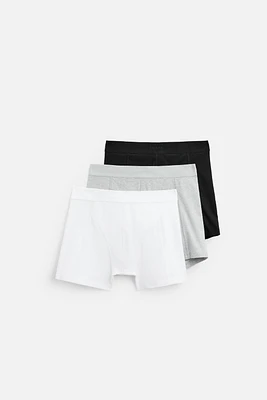 3 PACK OF COMBINATION BOXERS