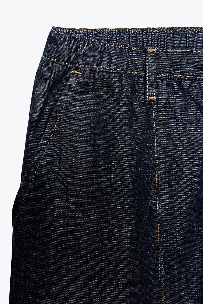 JEAN Z1975 JOGGER WIDE LEG TAILLE HAUTE