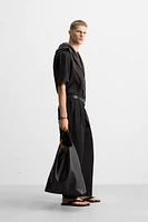 PANTALON COTON - LIN PLIS