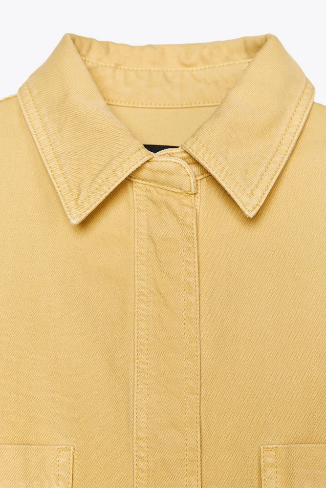 ZW COLLECTION POCKET OVERSHIRT