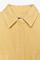 ZW COLLECTION POCKET OVERSHIRT