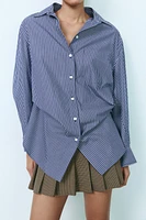 OVERSIZED POPLIN SHIRT